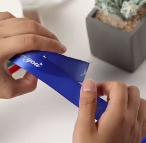 2.5cm (45 Yard/Roll) Ribbon Just For You Handicraft DIY Butterfly Tie Gift Decoration Ribbon Letter Ribbon