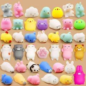 1 Pcs Squishy Toy Cute Animal Stress Ball & Rebound Pressure Relief Mini Squeeze Ball Toys