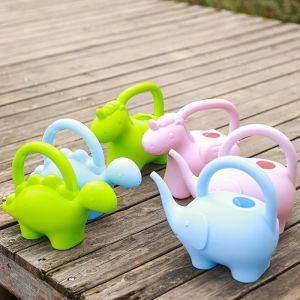 Cartoon Handheld Watering Can Animal Shaped Elephant Dinosaur Unicorn Sprinkler for Flowers Childrens Toy Watering Pot