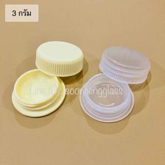 รูปจากผู้ขายบน Lazada: (แพ็ค 100 ใบ) ตลับสีผึ้ง 3 กรัม ตั้งราคา ฿180 ขายแล้ว 295 ชิ้น