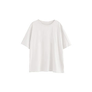 Loose Fit Pure Cotton T-Shirt Womens V-Neck Short Sleeve Summer New Style Casual Wear Comfortable Breathable Inner Wear