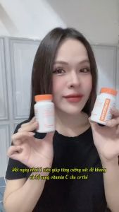 Viên Nhai Bổ Sung Vitamin C Wonderplus 50mg – Hương Cam Tự Nhiên Tăng Đề Kháng Sáng Da (Hộp 60 Viên x 50mg)