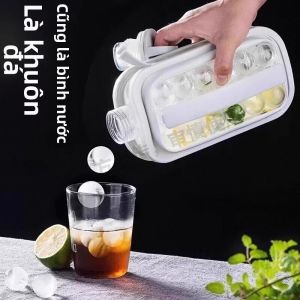 MUHUALAN | 2-in-1 Ice Cube Maker Mug Ice Tray