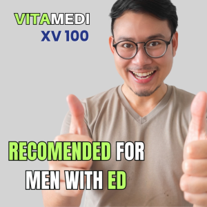 Vitamedi XV-100 L-Tyrosine Vitality Booster Tablets - FDA Approved Clinical Formula for Mens Energy & Stamina Made in USA