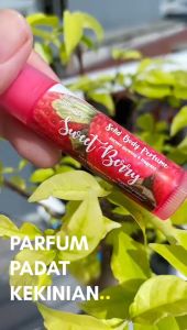 Parfum Pewangi Tubuh Padat Bentuk Lipstik Wangi Segar Alami Aroma Tahan Lama