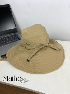 New Style Wide Brim Sun Protection Hat Fishing Cap Face Covering UV Protection Large Brim Hat Casual Cotton Cap for Travel