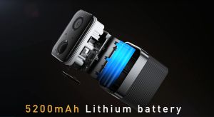 K03 กล้องวงจรปิดไร้สายแบบใช้แบตเตอรี่ 1080P กล้อง IP กลางแจ้งแบบกันน้ำพร้อม Wifi ที่มีแบตเตอรี่แบบชาร์จไฟได้ พร้อมการมองเห็นตอนกลางคืนด้วย PIR และการเคลื่อนไหว