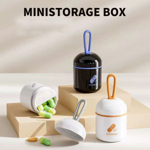 1PC Mini Medication Box - Compact Convenient Waterproof and Moisture Resistant - Home Pill Storage Box