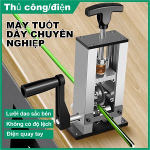 (BH 2 năm) Máy tuốt dâyMáy tuốt dây điện đồng nhôm phế liệumáy tách dây điện lấy đồngMáy tuốt dây tự động và thủ công 1-25mm