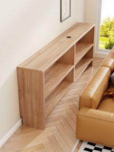 ตู้เก็บของยาวริมผนังแบบพับได้สำหรับโซฟา ตู้เก็บของแบบยาว ชั้นวางของ ที่จัดระเบียบในห้องนั่งเล่น ตู้เก็บของขนาดเล็ก