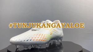 SATSET X Sepatu Sepak Bola JAGABAYA FG - White Gold