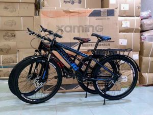 Xe đạp địa hình xe đạp thể thao cho bé XIAOAMING khung to vành rộng phanh đĩa đủ size 18/26 cho bé từ 6t trở lên