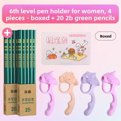 gumahus | Posture Correction Pen Grip Trainer For Neutral Gel Pens Ballpoint Pens Fountain Pens Pencils