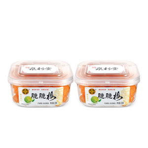Crunchy Plums Snack 238g Jar Pickled Fruit Pudding Plum Meat Pregnant Women Pearls Plum Dried Fruit Treats Chinese Specialty