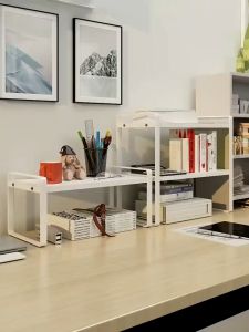 Wood Computer Monitor Mount Stand Laptop Stand Home Desktop Shelf Storage Desktop Rack Storage