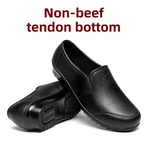 Black Short Womens Rain Boots Anti-Slip Kitchen Work Shoes Waterproof Oil Resistant Wear-Resistant Rubber Smell-Resistant