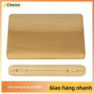 Hộp Đựng Kèn Bassoon Bằng Gỗ Óc Chó Đen MBAT Có Móc Chứa Được 6 Ống Kèn Bassoon Hộp Đựng Phụ Kiện.