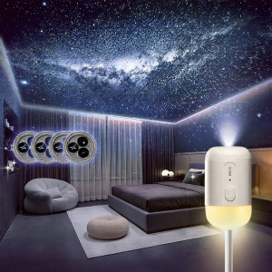 kufire | Star Projector Night Light Bedside Lamp