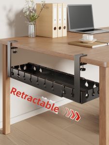 MUGG | Adjustable No-Drill Cable Organizer Under Table