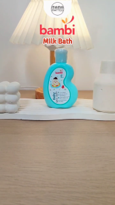 BAMBI Baby Milk Bath Extra Moist 100ml / Sabun Mandi Susu Bayi / BAMBI BANDUNG