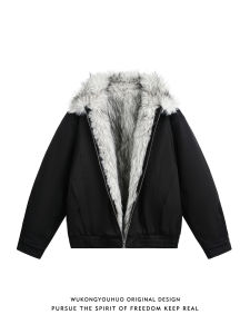 Áo Khoác Bông Cotton Dày Ấm Áp Phong Cách Cổ Điển