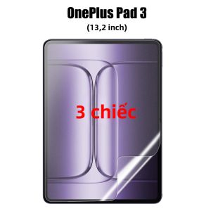 3 Miếng Bảo Vệ Màn Hình Bằng Giấy Feel Matte Cho OnePlus Pad 3 13.2-inch & Pad 2 12.1-inch Phim PET Không Cần Kính
