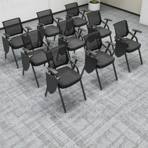 Folding Desk Attached Chair for Conference and Training