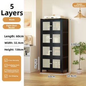 YIPINYUANZHU | Multi-purpose Storage Cabinet for Home