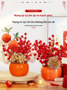 XIKUNLE | Auspicious Persimmon Decoration Ornaments