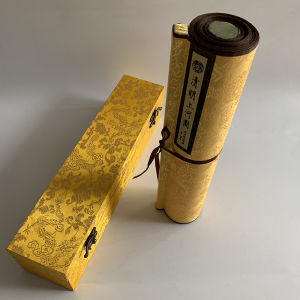 High Definition Panoramic Scroll Painting 40cm Wide 400cm Long Qingming Shanghe Tu Chinese Landscape Decorative Artwork