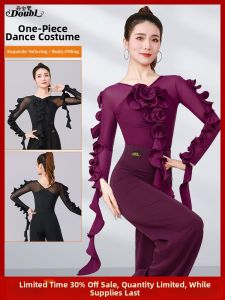 DANBAOLUO | Elderly Latin & Modern Dance Top Clothes