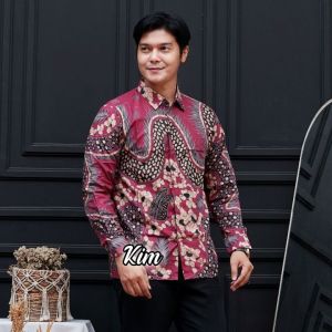 KEMEJA BATIK PRIA DEWASA BAHAN KATUN LEMBUT TIDAK PANAS TERBARU