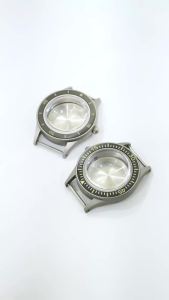 Vintage 50 FATHOS Watch Case Dive Bubble Sapphire C3 Super Luminous bezel for NH34 NH35 NH36 NH70 NH72 4R 20ATM Sandblasted 40mm