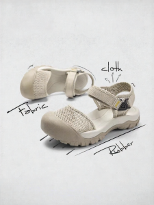 Jeep | Breathable Mesh Casual Sport Sandals Women Summer Thick Sole