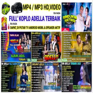 FLASHDISK 32GB MP4 MP3 DANGDUT KOPLO ADELLA TERBARU BISA TV ANDROID SPKEAR AKTIF