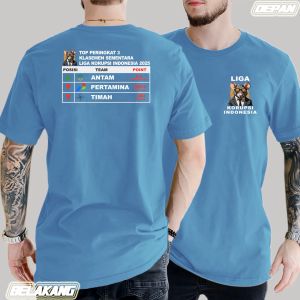 Jerrico | Kaos Distro Lengan Pendek Dewasa | Motif Depan Belakang Kata-kata | Liga Korupsi
