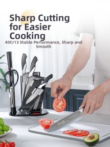 SHI BA ZI ZUO | Bộ Dao Bếp Cắt Chặt Trái Cây