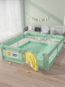 Safety Playpen For Baby Fence Kids Playground Playards Playpen For Baby Playard Game Safety Bar Childrens Indoor Protection on the Ground