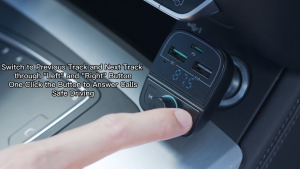 Bộ chuyển đổi Bluetooth trên ô tô UGREEN CD229 | Phát Bluetooth FM | Sạc ô tô PD/QC 3.0 cho iPhone 14/14 Pro/13/11| Hỗ trợ gọi rảnh tay/Phát âm thanh MP3/Trình điều khiển TF&USB/Hiển thị điện áp trên ô tô|Bảo Hành 18 Tháng 1 Đổi 1|80910 - Lazada