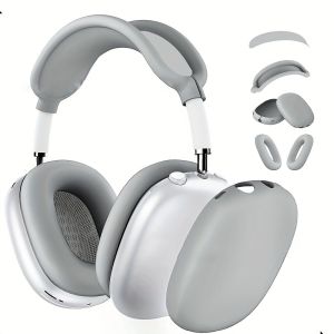 Silicone trường hợp bảo vệ cho AirPods max-chống trầy xước mồ hôi-bằng chứng Miếng đệm tai & Headband bao gồm AirPod Pro Bìa AirPod trường hợp bìa