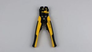 Taffware Tang Kabel Automatic Wire Stripper Cutter Crimper Pliers - TK0742 KUNING