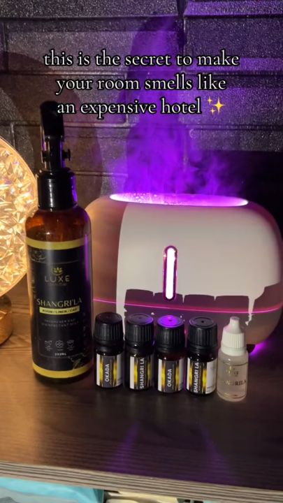 15ml Luxe Essential Fragrance Oil Scent Air Humidifier Water