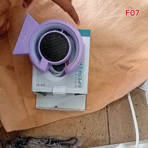 F08 COD SPEAKER BLUETOOTH MINI ORI PORTABLE LED Light RGB Musik Box Wireless Full Bass Jernih CHAS