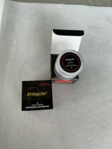 ครีมถอดขนตา Mingjie 5g. ครีมละลายขนตาถาวร เนื้อครีมบางเบา ถอดง่ายมาก