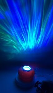 Lampu Proyektor Labu RGB LED dengan Remote - Hiasan Malam & Lampu Tidur Interaktif