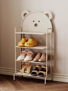 Simple Wall-Mounted Iron Art Shoe Rack Home Entrance Multi-Layer Shoe Stand Small Apartment Popular Network Red Storage Rack