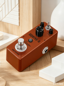 Rowin LEF-302B ODRIVE-II 2 Mode TS Overdrive Pedal True Bypass Mini Metal Guitar Effect