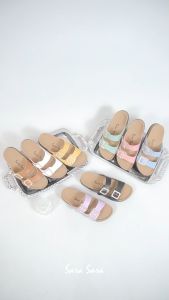 SARA SARA KIMMY Sandal Selop Birken Wanita Sandal kokop ban dua model terbaru sendal perempuan