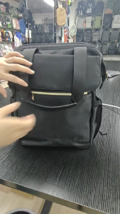 [✅SG Ready Stocks] Large Capacity Waterproof Oxford Fabric Backpack 16 Inch Laptop Compatible Handheld Shoulder Bag Breathable Padded Strap Side Water Bottle Pocket Casual School Work Travel Backpack Comes With Free Small Storage Bag