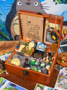 Hayao Miyazaki Anime Cat Dragon Doll Gift Box College Couples Besties Ceremony Feeling Childrens Girls Birthday Christmas